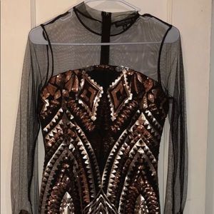 Fashion nova MARQUEE SEQUIN DRESS